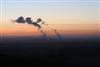 Didcot Power Station at sunset